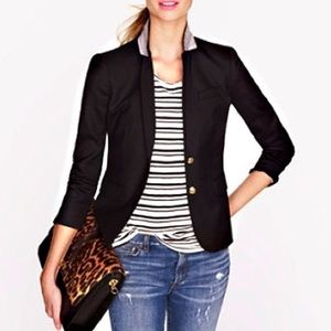 Jcrew 100% wool schoolboy blazer